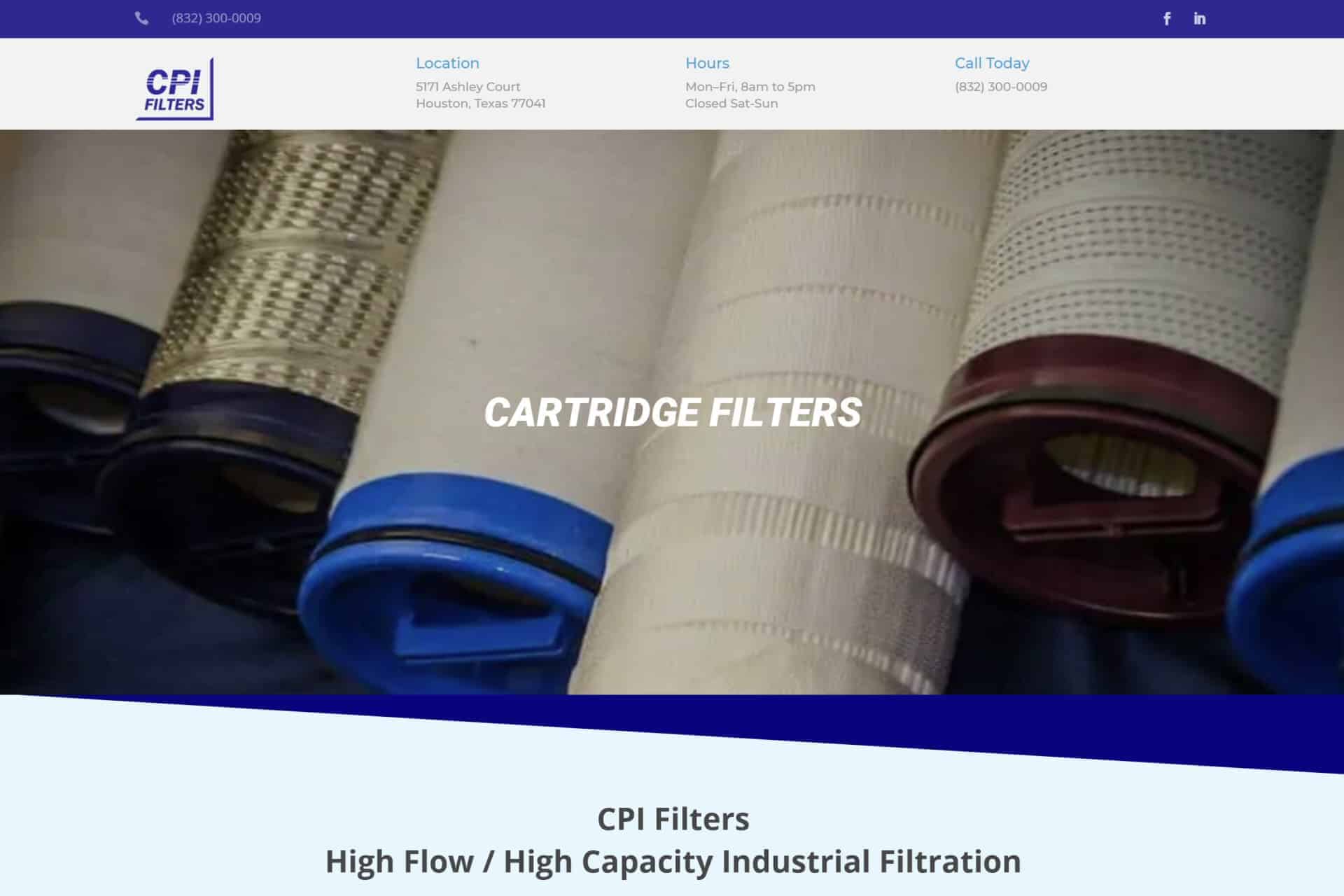 CPI Filters by Paloma Energy Consultants