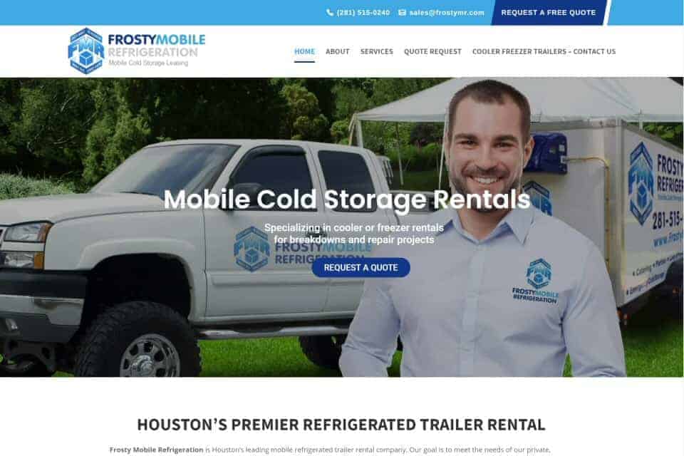 Frosty Mobile Refrigeration by Paloma Energy Consultants